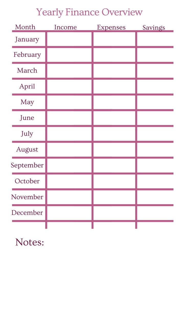Cute Income Tracker Printable Vrogue co