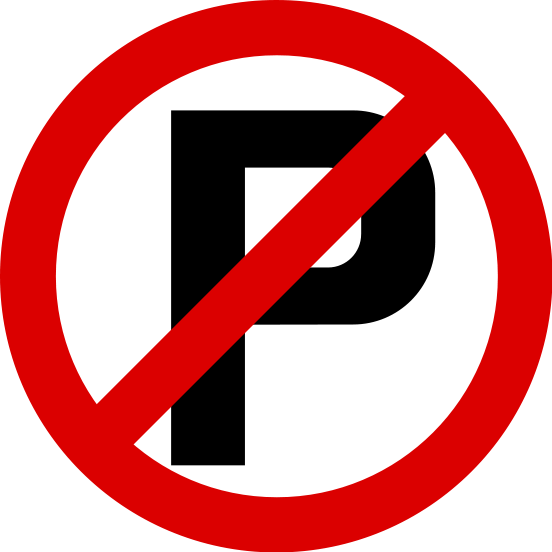 Free Printable No Parking Signs ClipArt Best