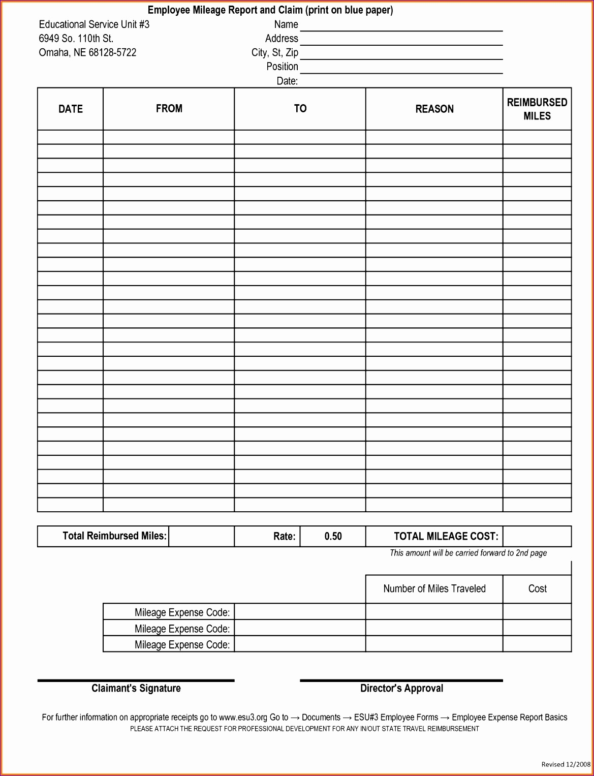 Free Printable Travel Expense Report Forms Printable Forms Free Online