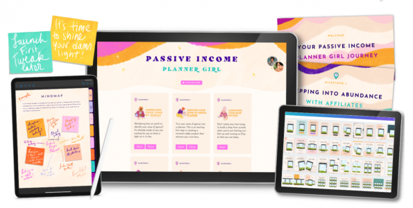  Get Passive Income Planner Girl Michelle Aimee Free Download 