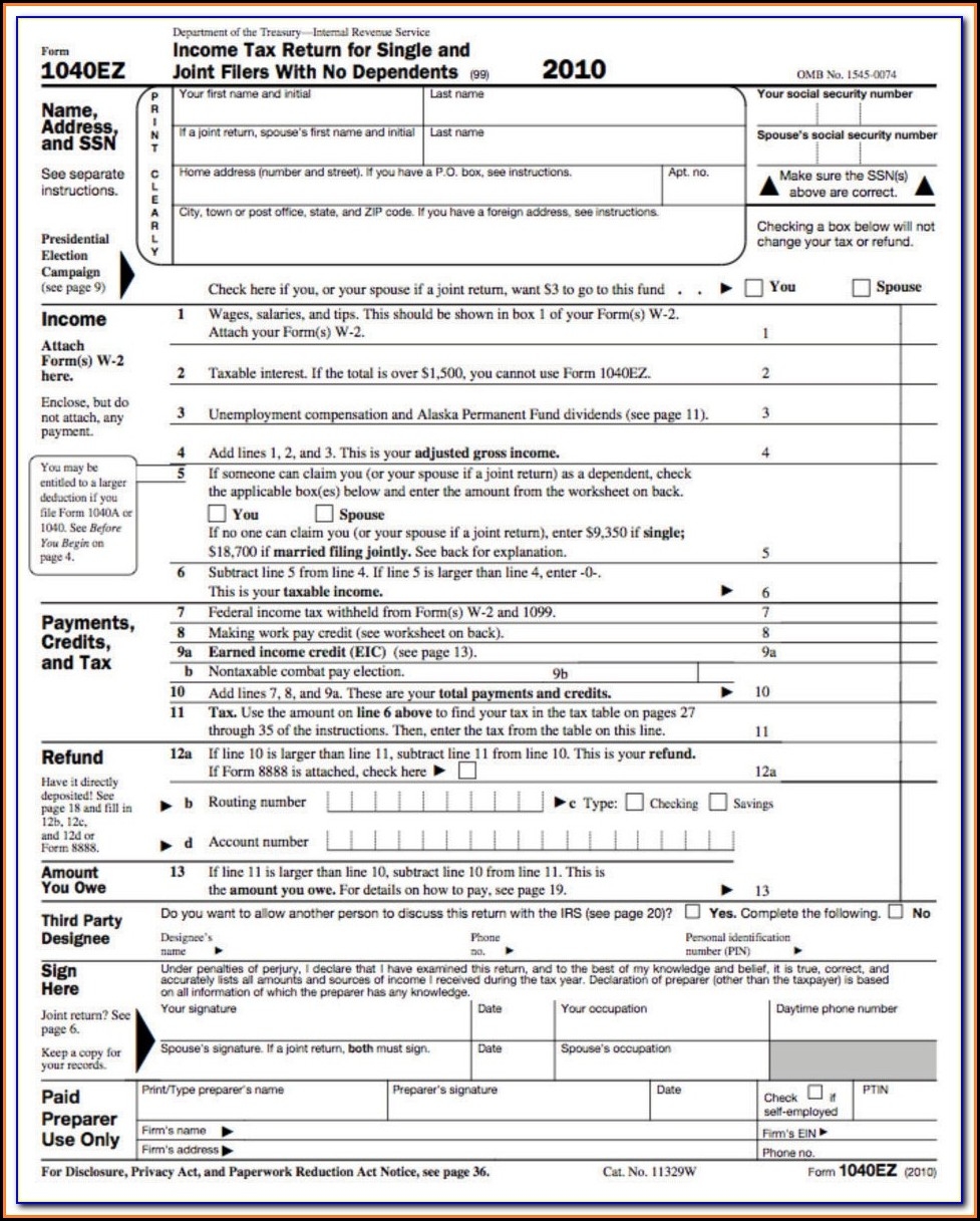 Income Tax Forms 2015 Printable Trinidad TD1 Forms 2006 Amended 